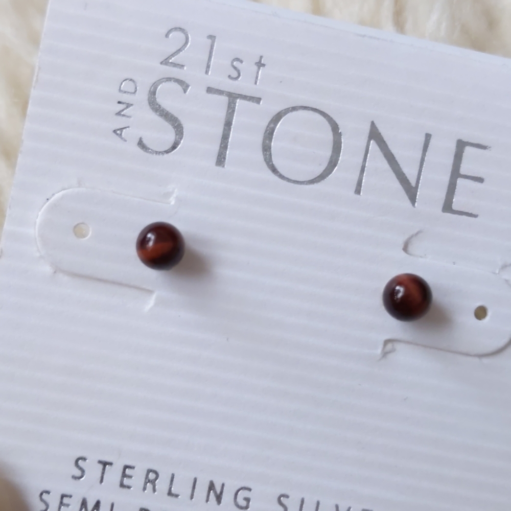 Semi-Precious - Sterling Studs NEW!